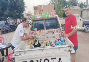 ضبط أغذية فاسدة بحملة مكبرة فى ادكو بالبحيرة