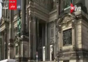 أول لقطات لكاتدرائية برلين بعد حادث إطلاق النار