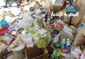 إعدام مواد غذائية والتحفظ على كميات أخرى بالمنصورة