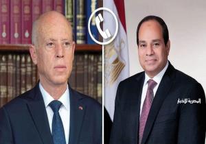 الرئيس السيسي يتلقى اتصالًا هاتفيًا من نظيره التونسي بمناسبة حلول عيد الفطر المبارك