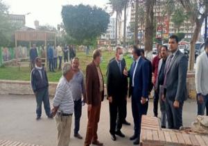 تجديد وتجميل الحدائق العامة المجانية بمدينة كفر الشيخ