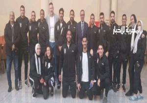 سفير مصر بسراييفو يستقبل البعثة الرياضية التى تضم الفريق القومي للجودو المشارك في كأس أوروبا للكبار