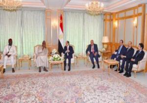 السيسى يؤكد اعتزاز مصر بالعلاقات الأخوية المتميزة مع "جامبيا" سياسيا ودينيا
