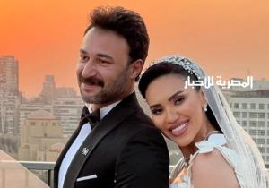 «أجمل يوم في حياتي».. محمد العمروسي يوجه رسالة جديدة لـ عروسته مي فاروق