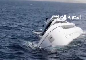 إنقاذ جميع البحارة على متن المركب الغارق شمال الغردقة