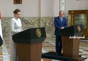 الرئيس السيسي يؤكد مجددًا ضرورة التوصل إلى اتفاق قانوني ملزم لتشغيل سد النهضة الإثيوبي