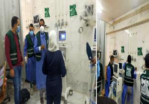 "مصر الخير" تقدم 5 أجهزة  تنفس صناعي و مستلزمات طبية  لمستشفيات العزل  بسوهاج
