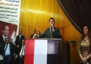 وزير الشباب: الرئيس أقسم على تحسين وضع مصر ونجح فى ذلك