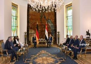 الرئيس السيسي يستقبل نظيره الألماني ويعرب عن تقديره البالغ لمشاركته في مراسم افتتاح المتحف المصري الكبير