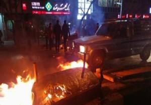 إيرانى يوثق سقوط عدد من المتظاهرين برصاص الحرس الثورى الإيرانى