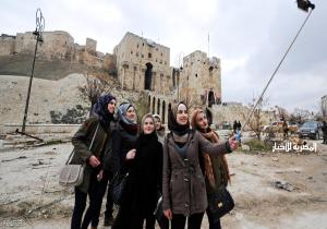 يحدث في حلب.. عندما تبتسم "الغيلان" وسط الخراب
