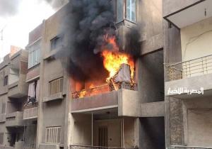 السيطرة علي حريق داخل شقة سكنية بالهرم دون إصابات