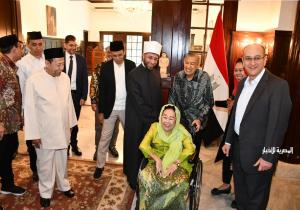 وزير الأوقاف يشارك في حفل تنصيب الرئيس الإندونيسي الجديد