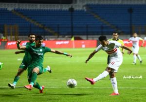 الزمالك يفوز على المصري بالدوري في الوقت القاتل