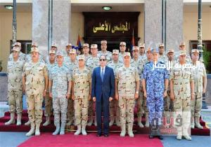 تفاصيل اجتماع السيسي مع المجلس الأعلى للقوات المسلحة