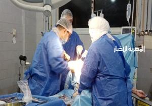 نجاح عملية تركيب مفصل صناعي بالركبة لمسنة بمستشفى أجا المركزي  / صور