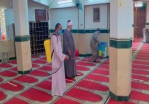 الأوقاف تنتهى من تنظيف وتعقيم المساجد استعدادًا لصلاة الجمعة غدًا