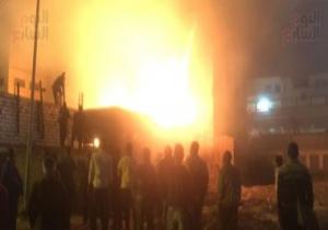 نشوب 13 حريق فى سوهاج بسبب سوء الأحوال الجوية