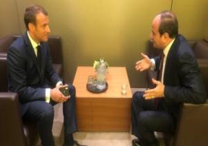 صوره.. قمة "السيسي – ماكرون" بنيويورك تؤكد رسوخ العلاقات المصرية الفرنسية