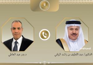 وزير الخارجية والهجرة يبحث مستجدات الأوضاع في قطاع غزة مع نظيره البحريني