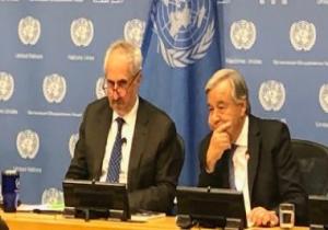 جوتيريش يؤكد لـ"عباس" ثبات موقف الأمم المتحدة تجاه القضية الفلسطينية