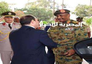 السيسي و"البرهان" يتوافقان على أولوية دعم إرادة الشعب السودانى واختياراته