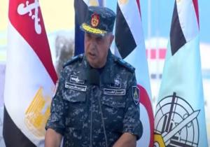 قائد القوات البحرية: قاعدة 3 يوليو الأكبر فى مصر بمساحة 10 ملايين متر مربع