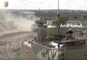 القوات المسلحة: مقتل 25 فردا تكفيريا وتدمير 437 وكرا ومخزنا للمواد المتفجرة في سيناء|فيديو