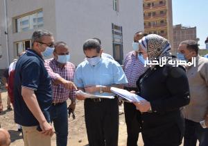 محافظ الغربية ونائبه يتابعان أعمال التطوير بالمحلة الكبرى