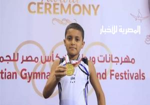 وفاة اللاعب مروان سعد بطل الجمهورية في الجمباز إثر حادث تصادم سيارتين بأسيوط