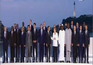 الرئيس السيسى يشارك بالصورة التذكارية لقادة مجموعة السبع الكبار