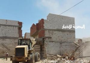 محافظ الغربية: استرداد 18 فدانا وإزالة تعديات على 34 ألف متر من أراضي الدولة