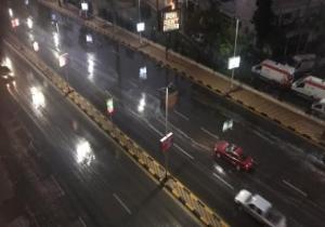 أمطار خفيفة على مناطق متفرقة فى القاهرة والجيزة