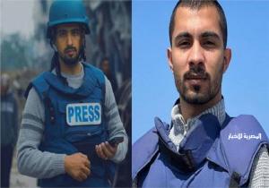 استشهاد مراسل الجزيرة إسماعيل الغول والمصور رامي الريفي بقصف إسرائيلي على غزة