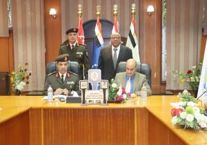 القوات المسلحة توقع بروتوكول تعاون مع جامعة القاهرة الجديدة التكنولوجية