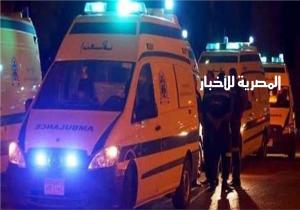 بالأسماء.. إصابة 4 أشخاص في حاث تصادم سيارة بـ«لودر» بالوادي الجديد