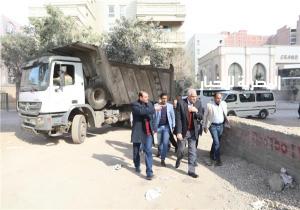 محافظ الجيزة يتفقد شوارع ربيع الجيزي والبحر الأعظم والمنيب