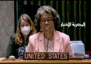 المندوبة الأمريكية لدى مجلس الأمن: «نوجه رسالة إلى موسكو بأن العالم لا يزال يدافع عن السيادة»