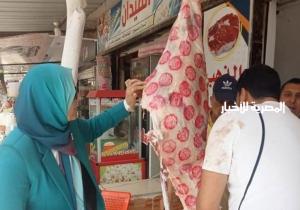 تحرير 74 محضرا في حملات على الأسواق بكفر الشيخ