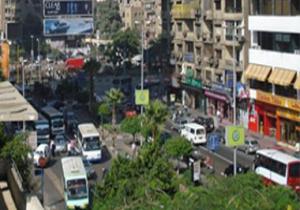 غلق دوران تقاطع شارع جامعة الدول العربية مع البطل أحمد عبد العزيز بسبب إصلاحات