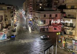 أمطار غزيرة على مدن وقرى كفرالشيخ ورفع درجة الاستعداد بين أجهزة المحافظة
