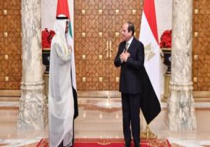 الرئيس السيسي معلقا على زيارة الشيخ محمد بن زايد لمصر: تشاورنا بمختلف القضايا