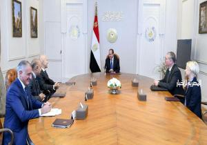 الرئيس السيسي يستقبل الرئيس التنفيذي لشركة "إيني" الإيطالية