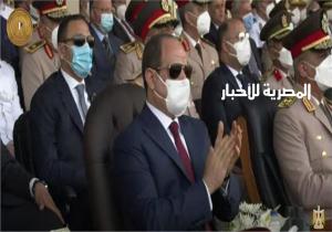 الرئيس السيسي يشهد حفل تخرج دفعات جديدة من الكليات والمعاهد العسكرية