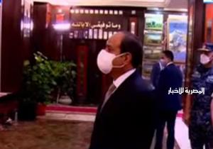 الرئيس السيسي يتفقد متحف ميناء الإسكندرية البحري والقاعة التاريخية
