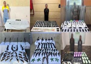 مصرع عنصر شديد الخطورة وضبط نصف طن مخدرات بـ136 مليون جنيه| صور