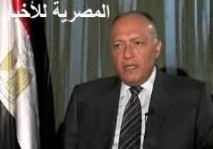 وزير الخارجية: مصر والجزائر اتفقتا فى  تطوير العلاقات القنصلية