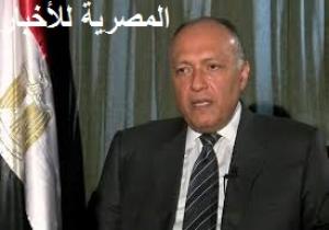 وزير الخارجية: مصر والجزائر اتفقتا فى تطوير العلاقات القنصلية
