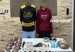 ضبط عاطلين لقيامهم بتصنيع مخدر الاستروكس بمدينة نصر