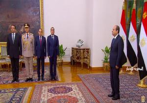 أداء اليمين الدستورية للمحافظين الجدد.. بث مباشر
